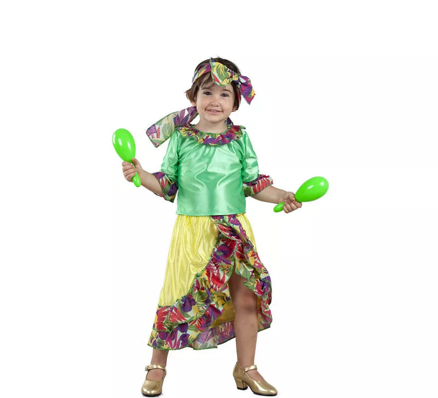 Translation missing: de.Disfraz de Rumbera para bebé y niña