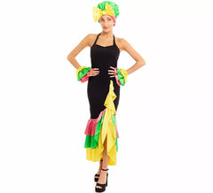 Rumbera-Kostüm für Damen
