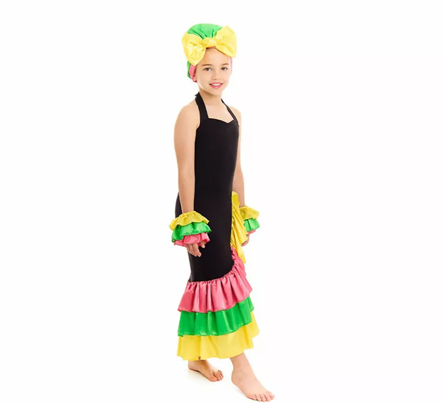 Disfraz de Rumbera para niña