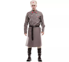 Graues russisches Kostüm für Herren