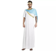 Weißes griechisches Priesterkostüm für Herren