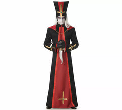 Satanisches Priesterkostüm für Herren