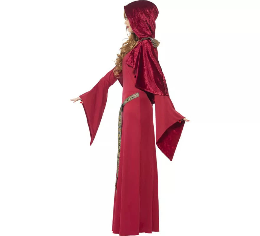 Translation missing: de.Disfraz de Hechicera roja para mujer