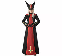 Satanisches Priesterin-Kostüm für Damen
