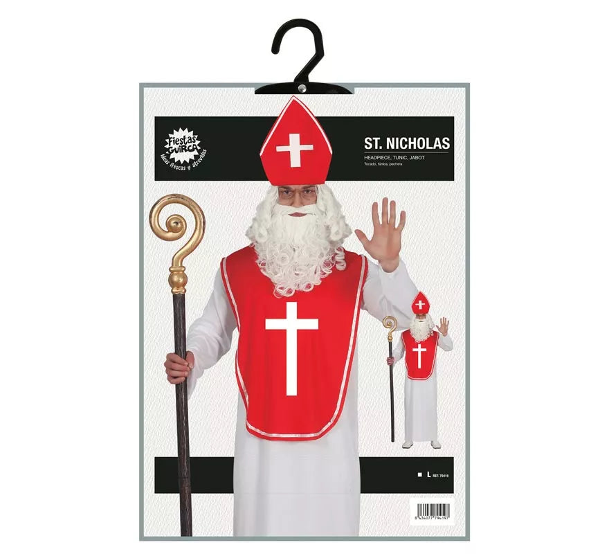 Translation missing: de.Disfraz de San Nicolás para Hombre
