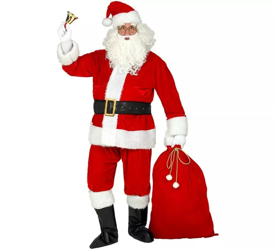 Translation missing: de.Disfraz de Santa Claus Profesional para hombre