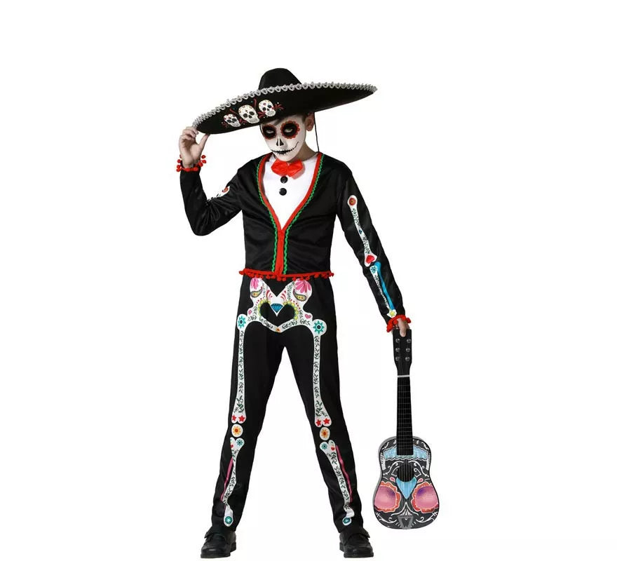 Translation missing: de.Disfraz de Señor Catrín Mexicano para niño