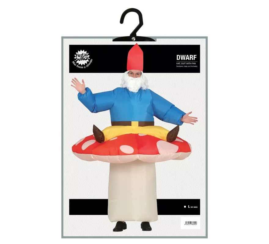 Translation missing: de.Disfraz de Seta Hinchable con Enanito para adultos