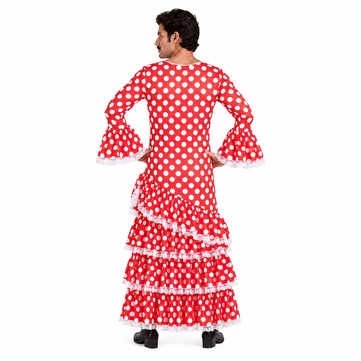 Translation missing: de.Disfraz de Sevillana con Topos para hombre