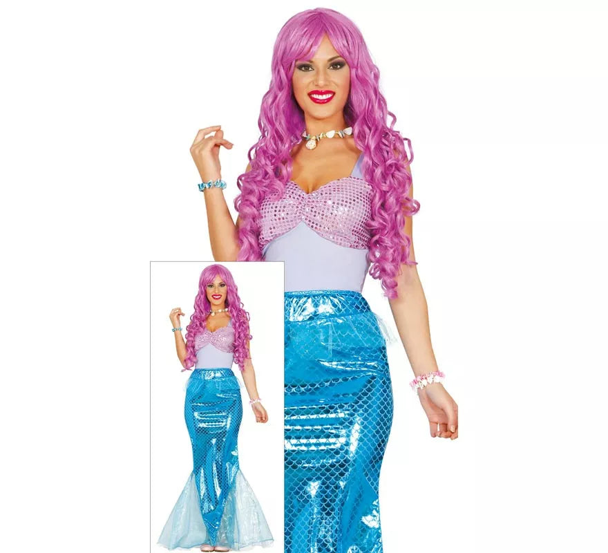 Translation missing: de.Disfraz de Sirena Glamour para mujer