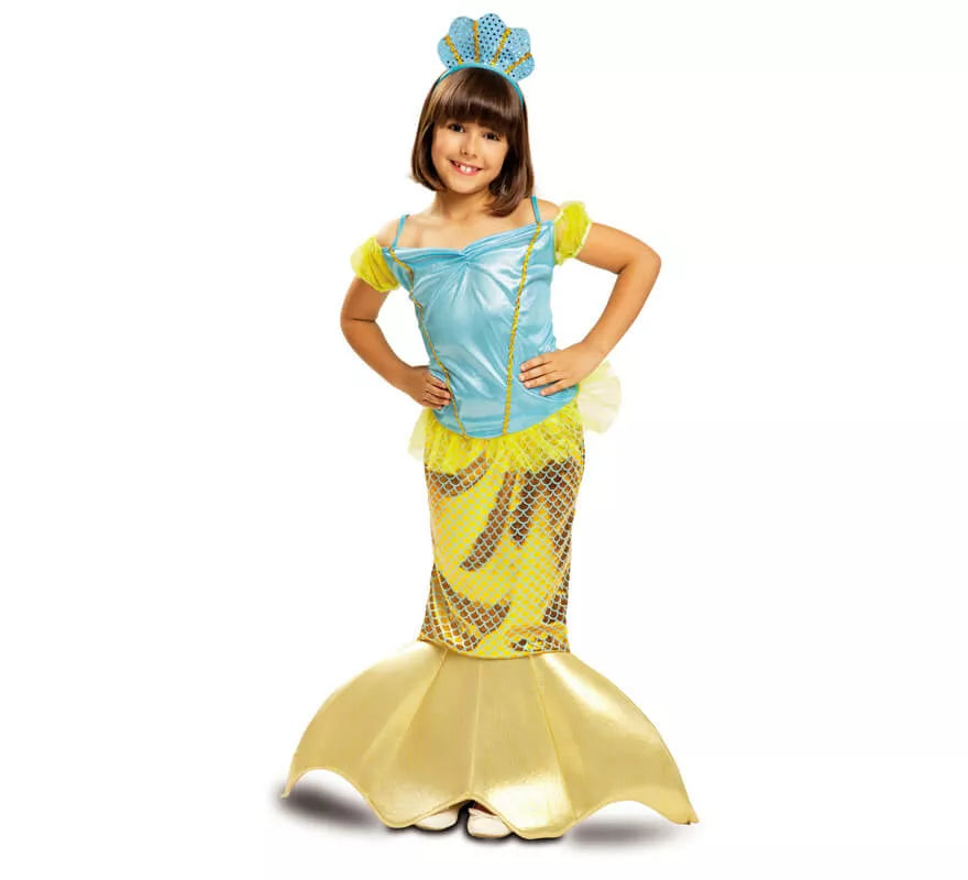 Translation missing: de.Disfraz de Sirena para niña