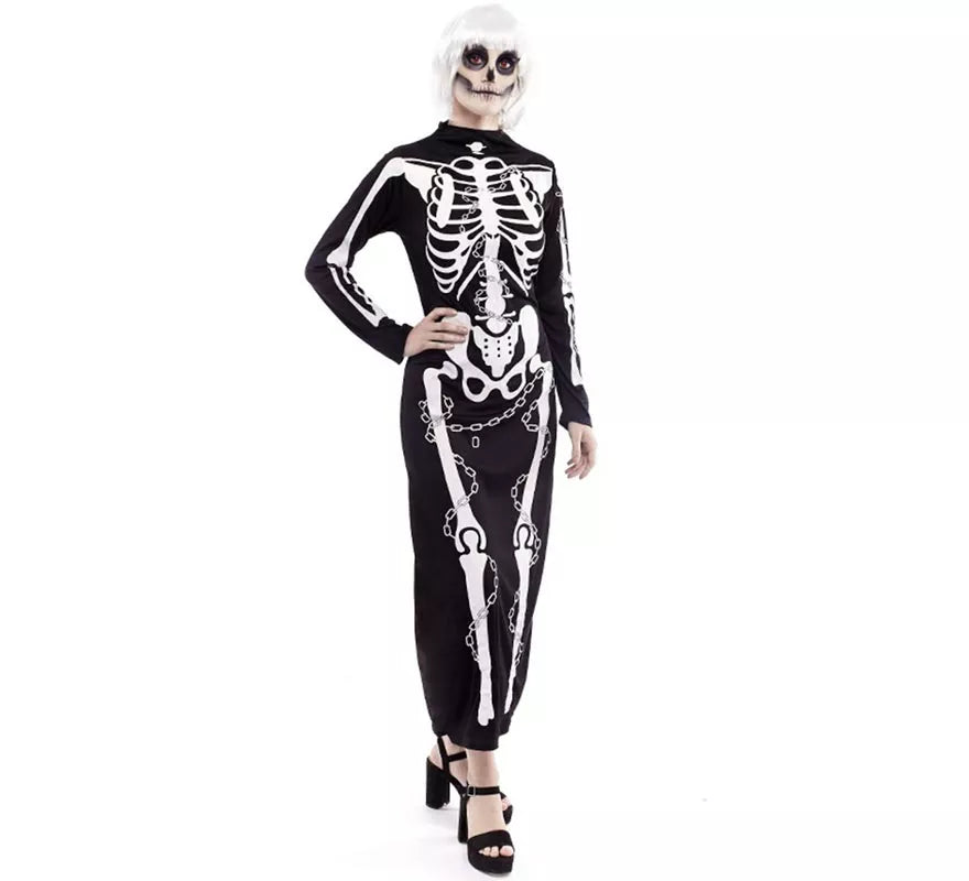 Disfraz de Skull Lady para mujer