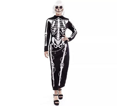 Totenkopf-Lady-Kostüm für Damen