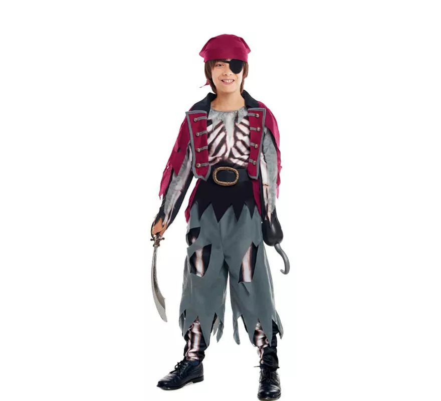 Translation missing: es.Disfraz de Skull Pirate para niño