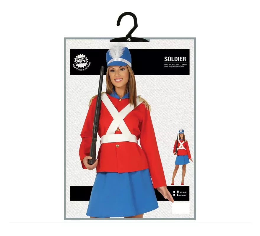 Translation missing: de.Disfraz de Soldadita de Plomo para mujer