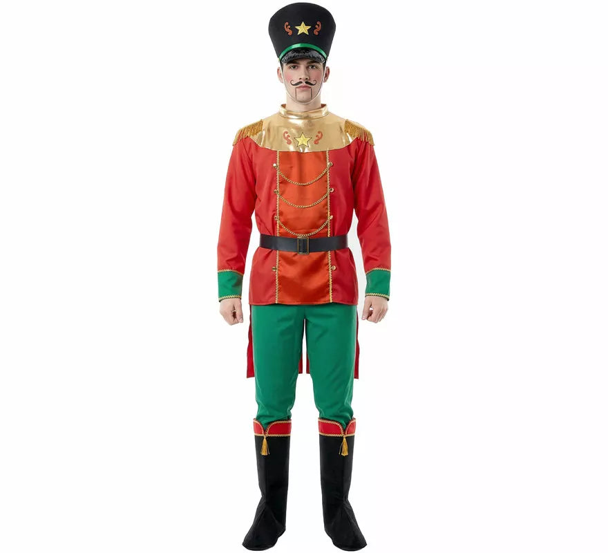 Translation missing: de.Disfraz de Soldadito de Plomo del Cascanueces para hombre