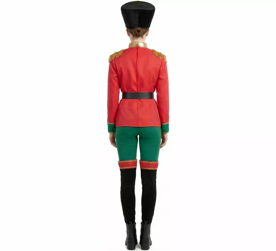 Disfraz de Soldadito de Plomo del Cascanueces para mujer