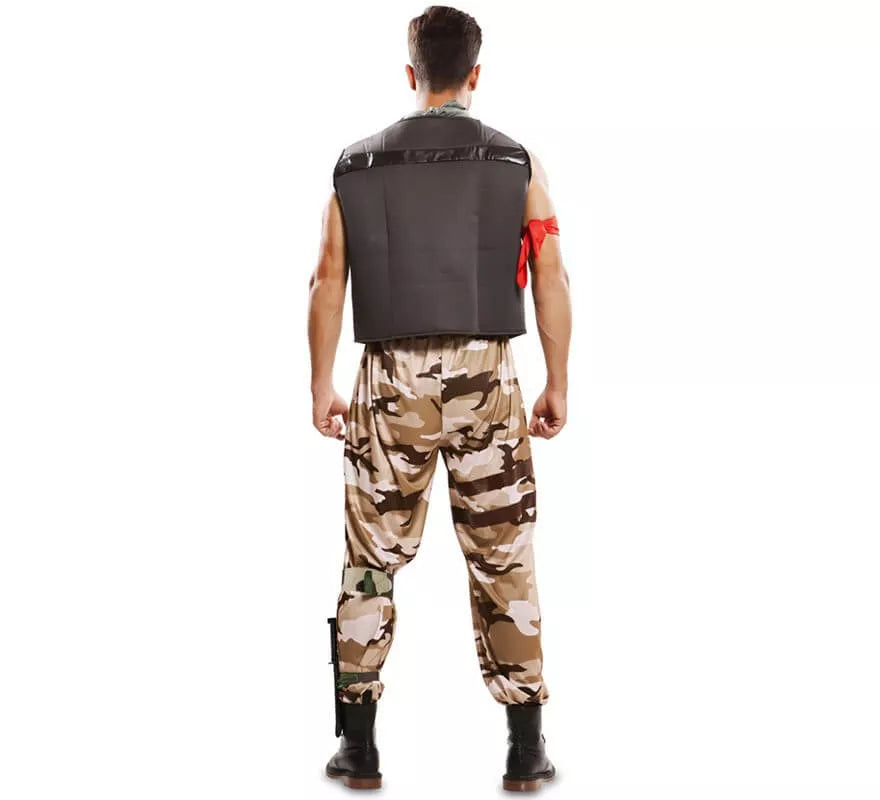 Translation missing: de.Disfraz de Soldado de Combate para hombre