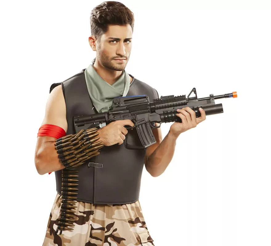Translation missing: de.Disfraz de Soldado de Combate para hombre