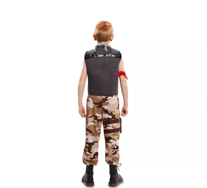 Translation missing: de.Disfraz de Soldado de Combate para niño