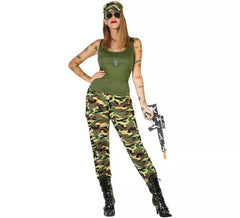Militärsoldat Kostüm für Damen