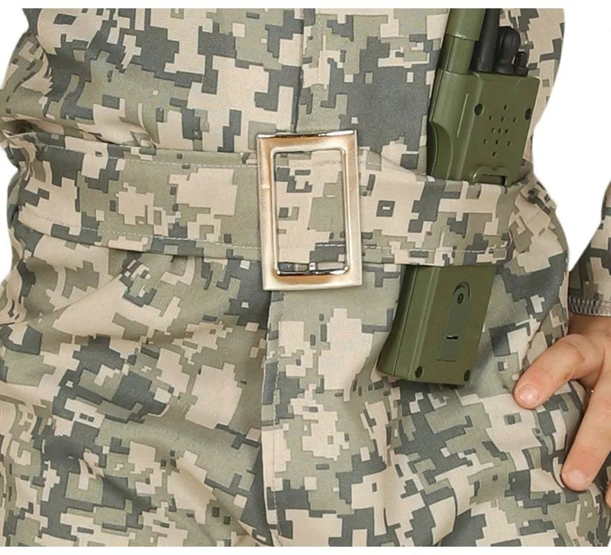 Translation missing: de.Disfraz de Soldado Militar para niño