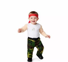 Rambo Militärsoldat-Kostüm für Babys