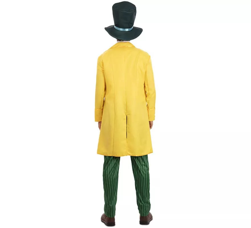 Translation missing: de.Disfraz de Sombrerero amarillo para hombre