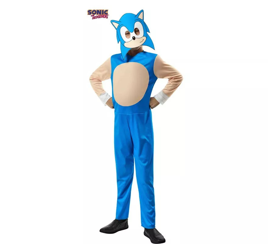 Translation missing: de.Disfraz de Sonic the Hedgehog Opp con máscara para niño