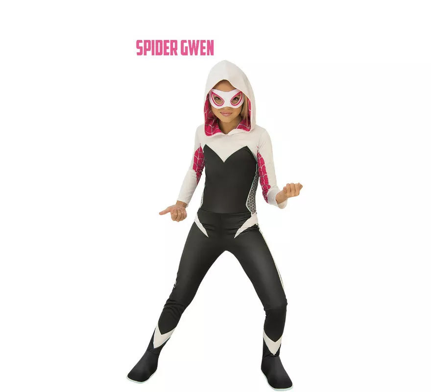 Translation missing: de.Disfraz de Spider Gwen Clásica para niña