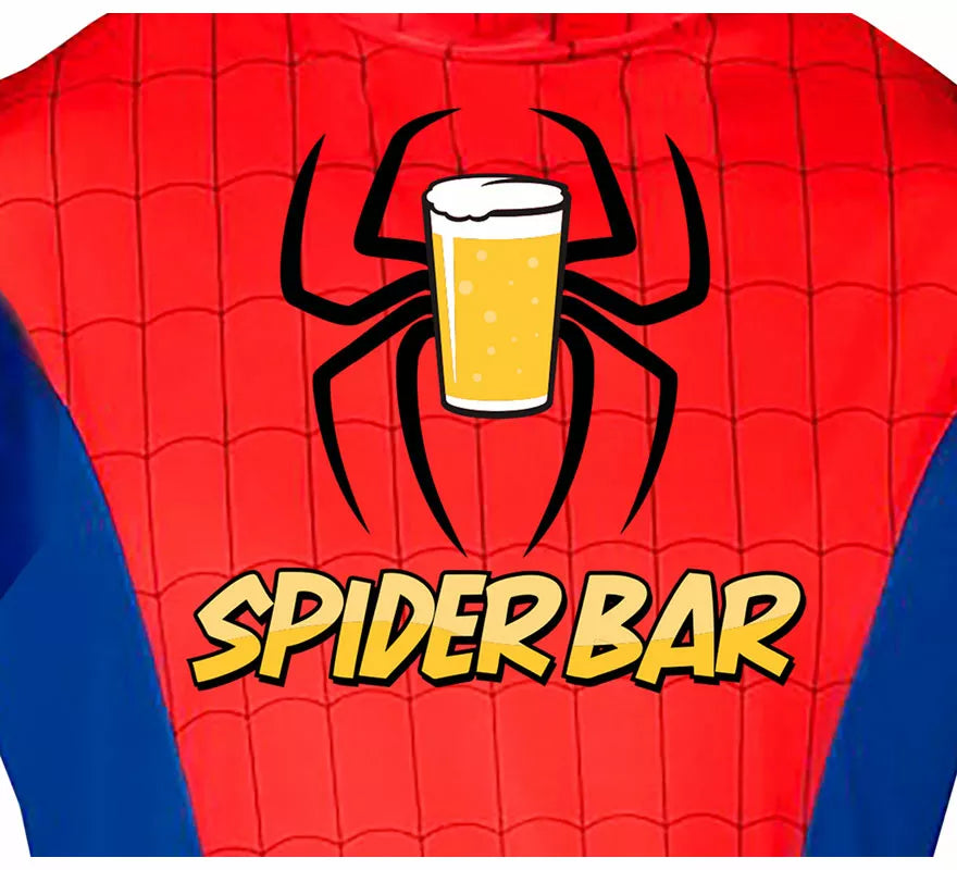 Translation missing: de.Disfraz de SpiderBar con Lanzalíquido para hombre