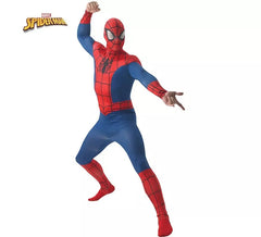 Spiderman-Kostüm mit Deluxe-Maske für Herren
