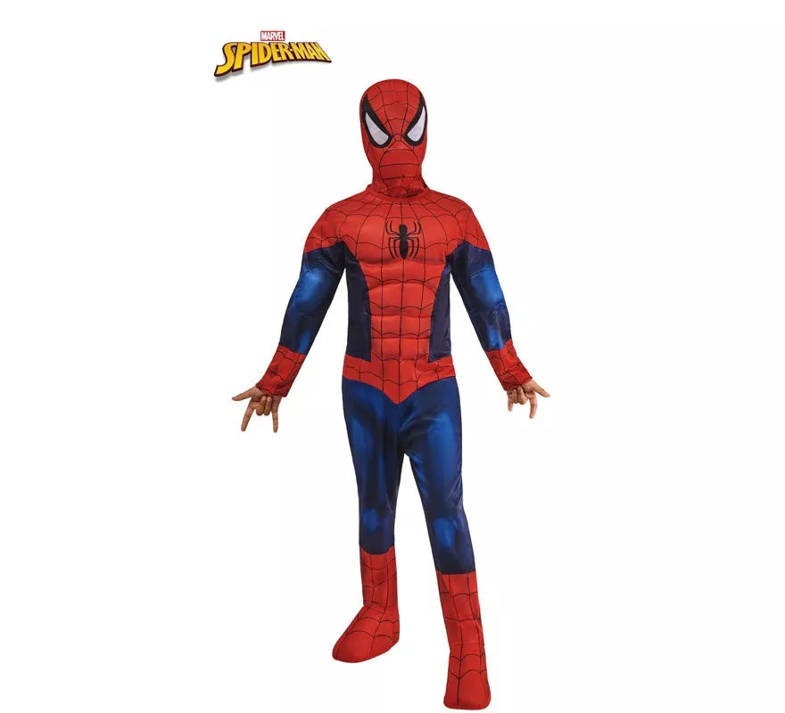 Translation missing: de.Disfraz de Spiderman Musculoso Deluxe para niño