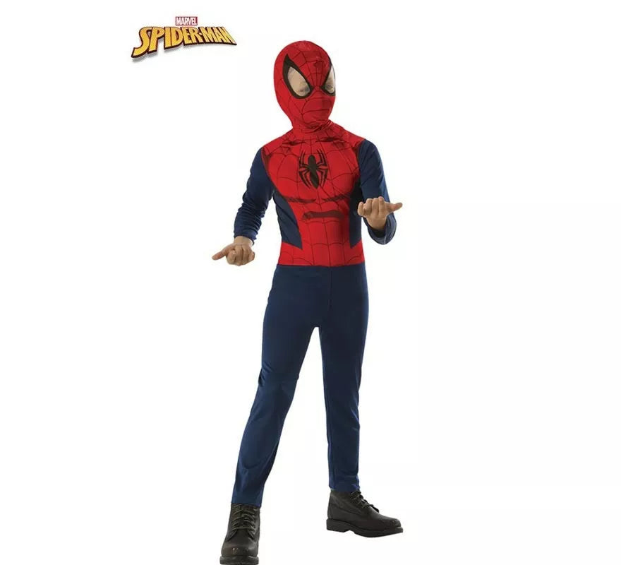 Translation missing: de.Disfraz de Spiderman Opp con máscara en caja para niño