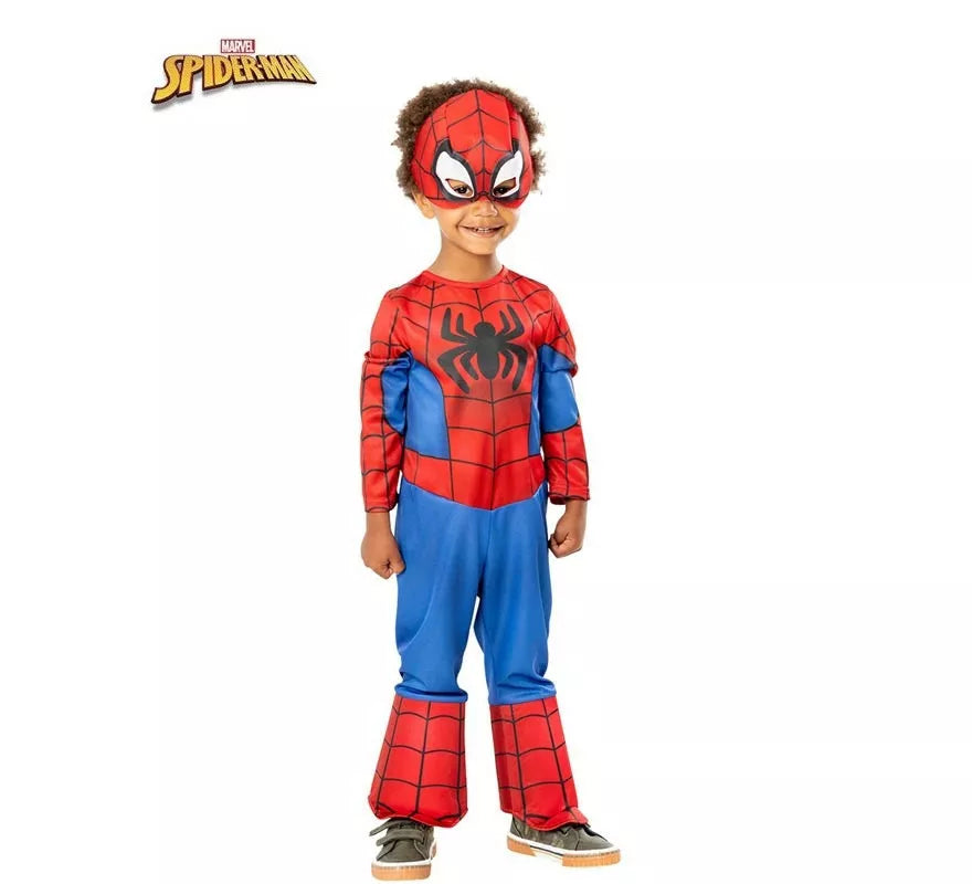 Translation missing: de.Disfraz de Spidey clásico con máscara para niño