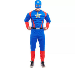 American Star Hero Kostüm für Herren