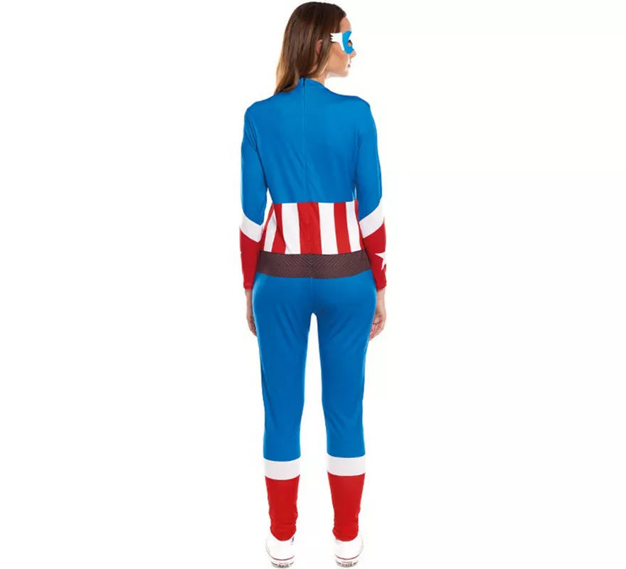 Translation missing: de.Disfraz de Star Heroína Americana para mujer