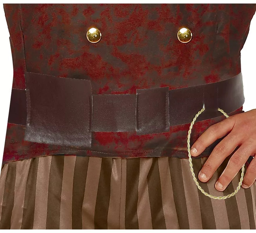 Translation missing: de.Disfraz de Steampunk Granate para hombre