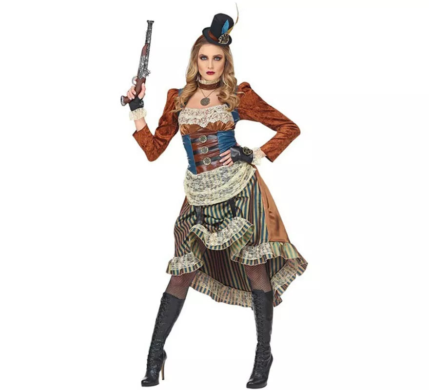 Translation missing: de.Disfraz de Steampunk para mujer