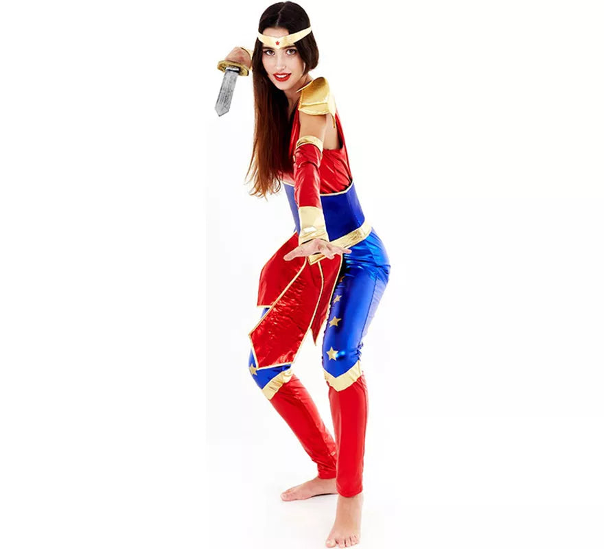Translation missing: de.Disfraz de Super Guerrera Amazónica para mujer
