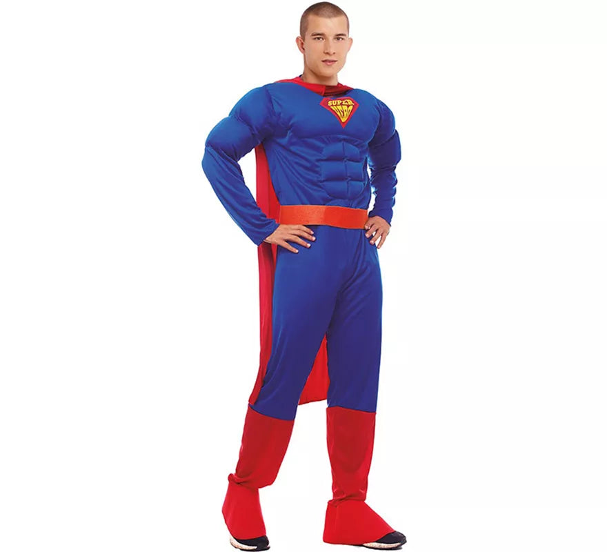 Disfraz de Super Héroe Kriptoniano para hombre
