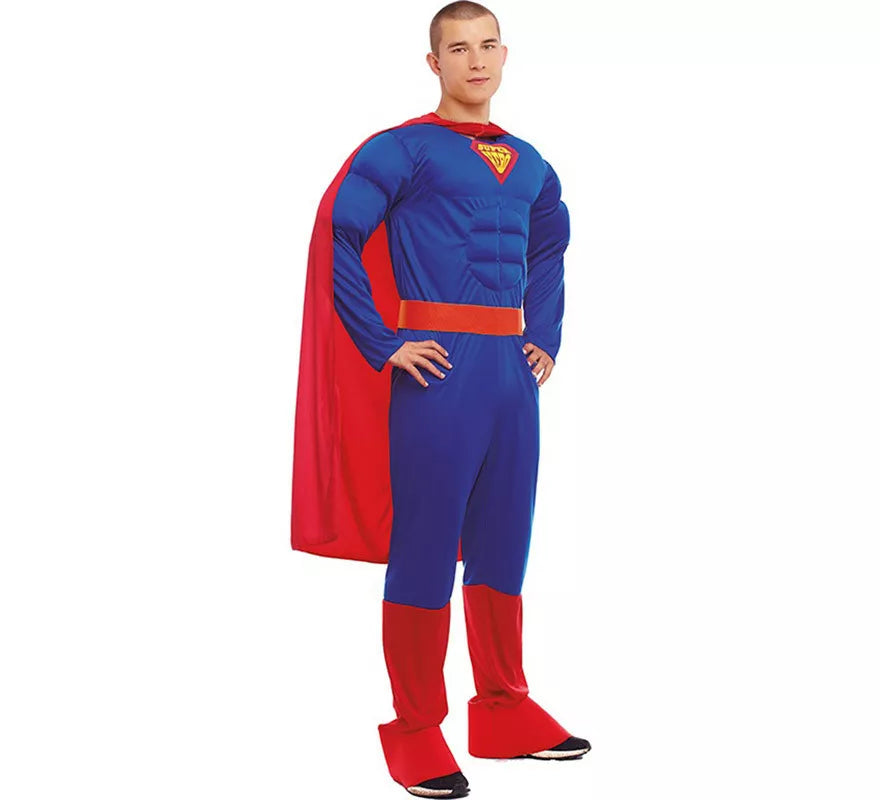 Translation missing: de.Disfraz de Super Héroe Kriptoniano para hombre