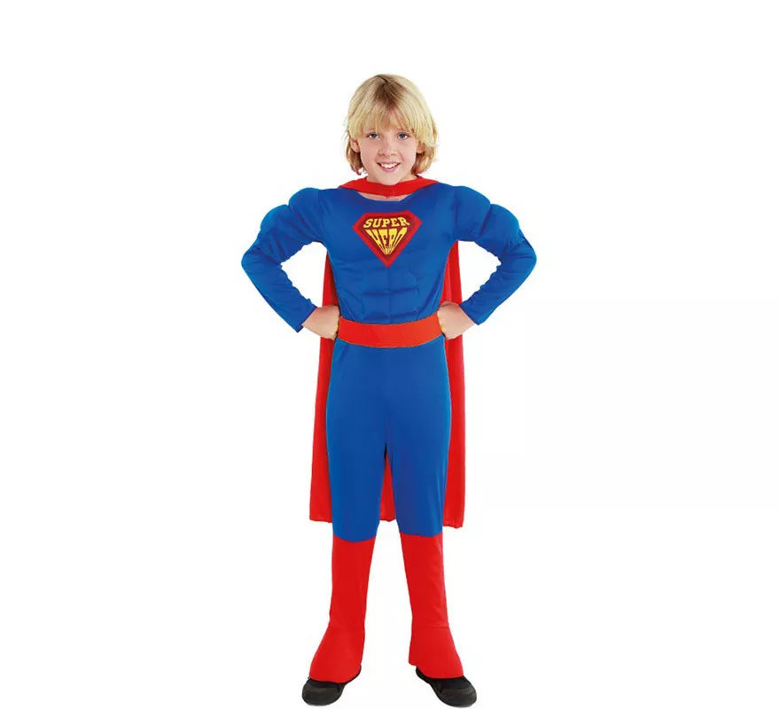 Translation missing: de.Disfraz de Super Héroe Kriptoniano para niño
