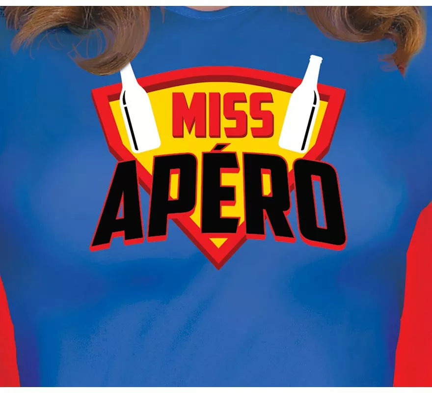 Translation missing: de.Disfraz de Super Heroína con bebidas para mujer