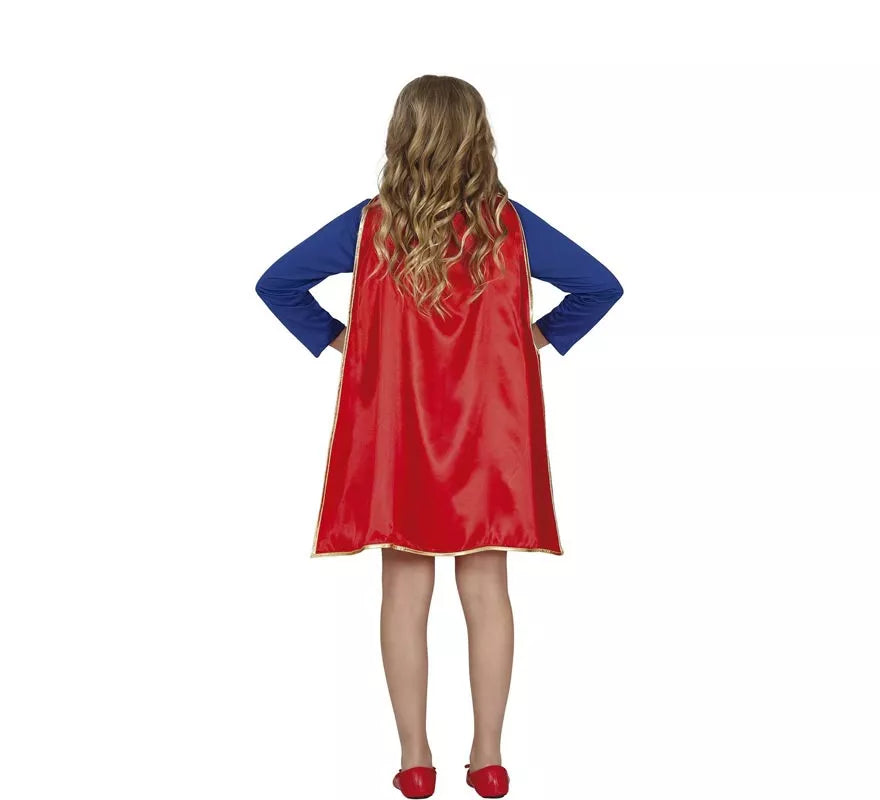 Translation missing: de.Disfraz de Super Heroína con falda para niña