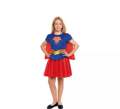 Kryptonian Super Heroine Kostüm für Mädchen