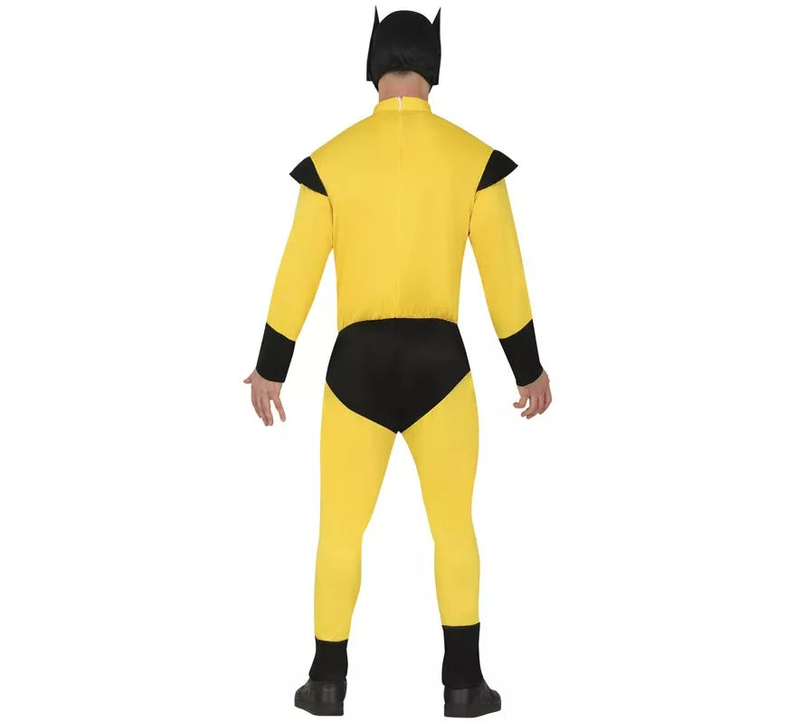 Translation missing: de.Disfraz de Súper Lobo amarillo para hombre