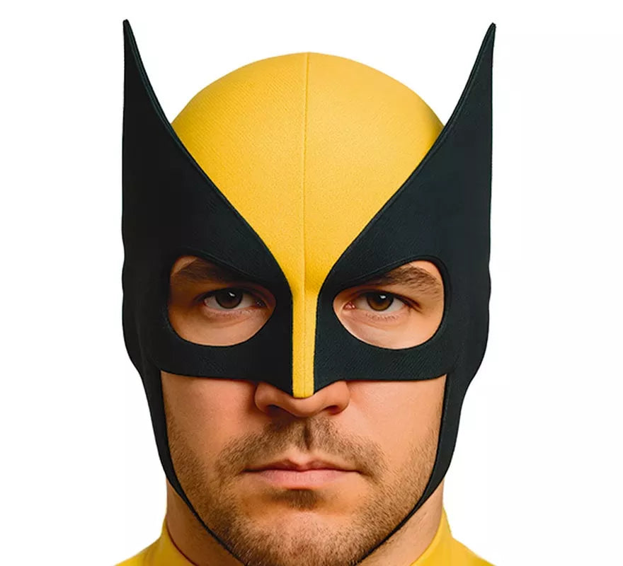 Translation missing: de.Disfraz de Súper Lobo amarillo para hombre