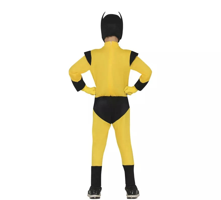 Translation missing: de.Disfraz de Súper Lobo amarillo para niño