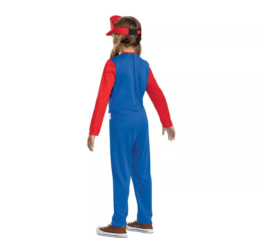 Translation missing: de.Disfraz de Super Mario con gorro para niños